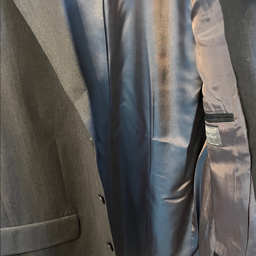 Alfani Charcoal Men's Blazer 44R - Picture 5 of 6
